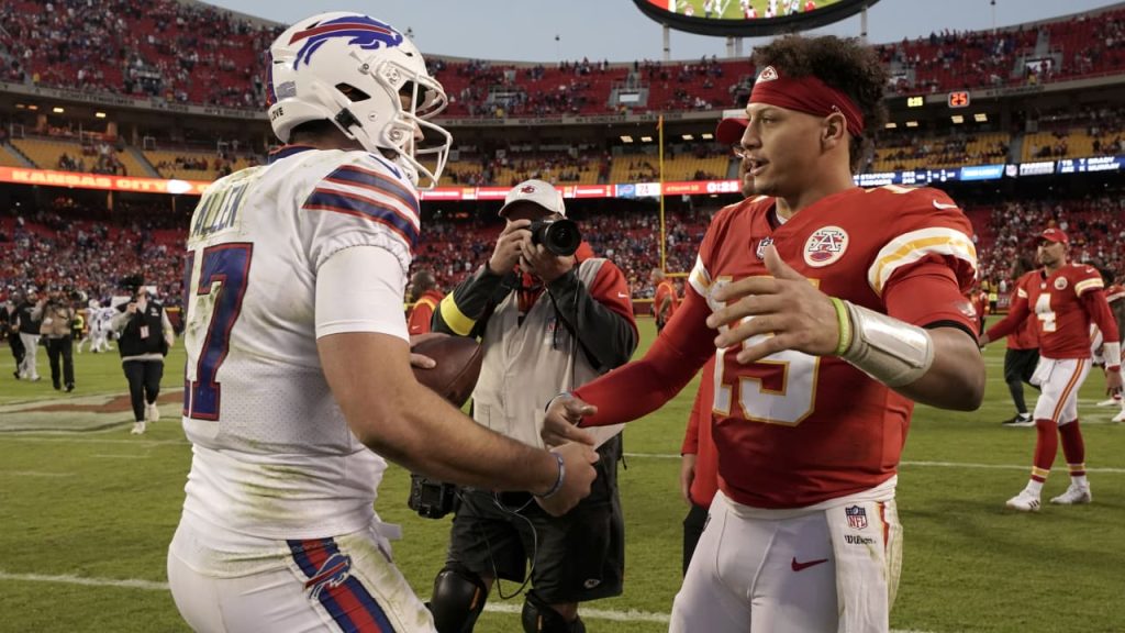 Josh Allen ist besser als Patrick Mahomes.  Tom Brady ist ein Mensch